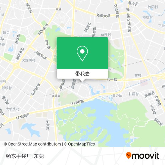 翰东手袋厂地图