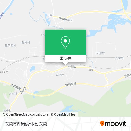 东莞市谢岗供销社地图