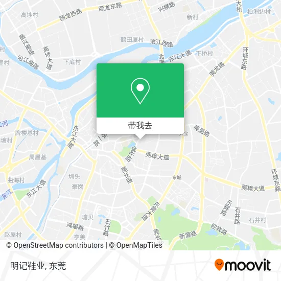 明记鞋业地图