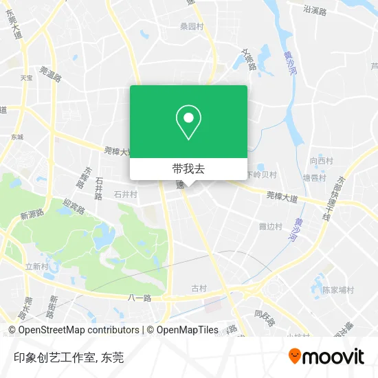 印象创艺工作室地图