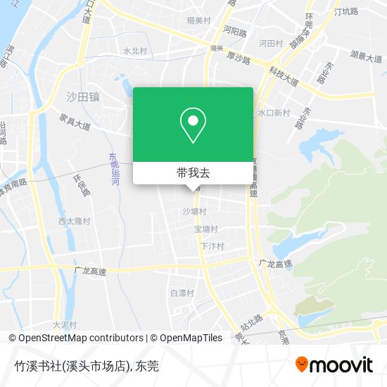 竹溪书社(溪头市场店)地图
