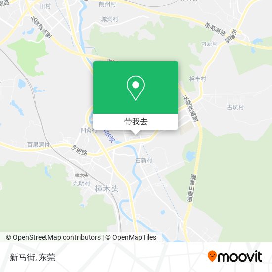 新马街地图