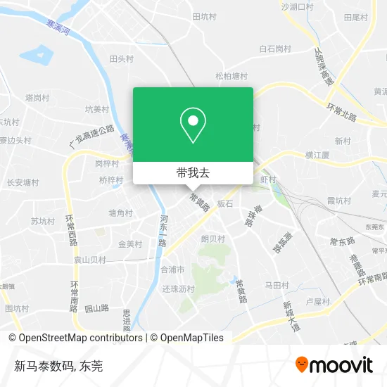 新马泰数码地图