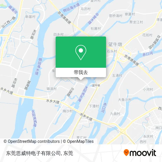 东莞思威特电子有限公司地图