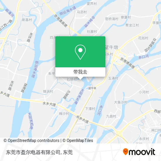 东莞市盈尔电器有限公司地图