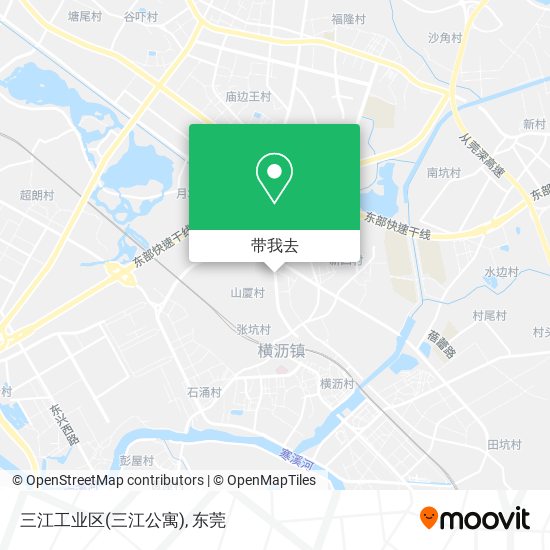 三江工业区(三江公寓)地图