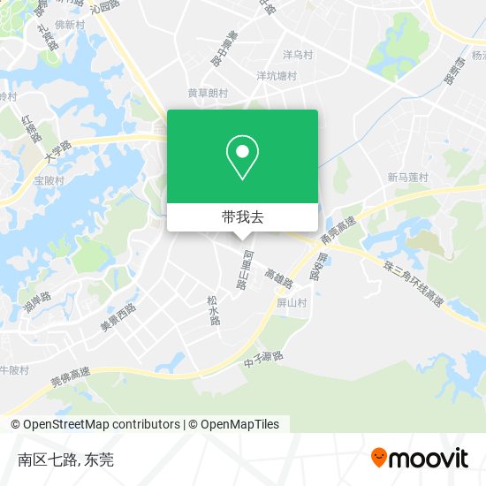 南区七路地图