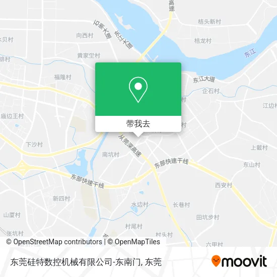 东莞硅特数控机械有限公司-东南门地图