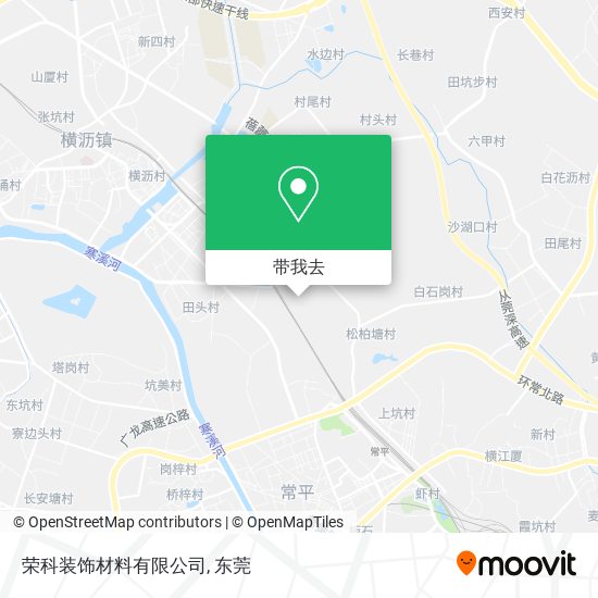 荣科装饰材料有限公司地图