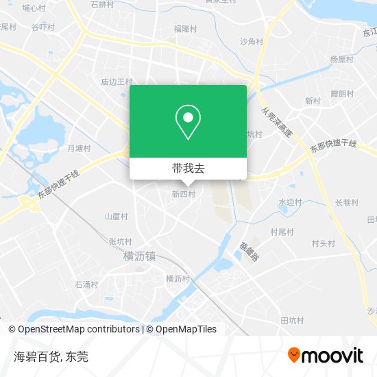 海碧百货地图