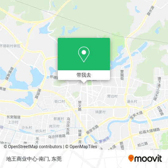 地王商业中心-南门地图