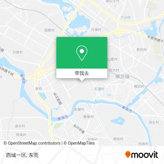 西城一区地图