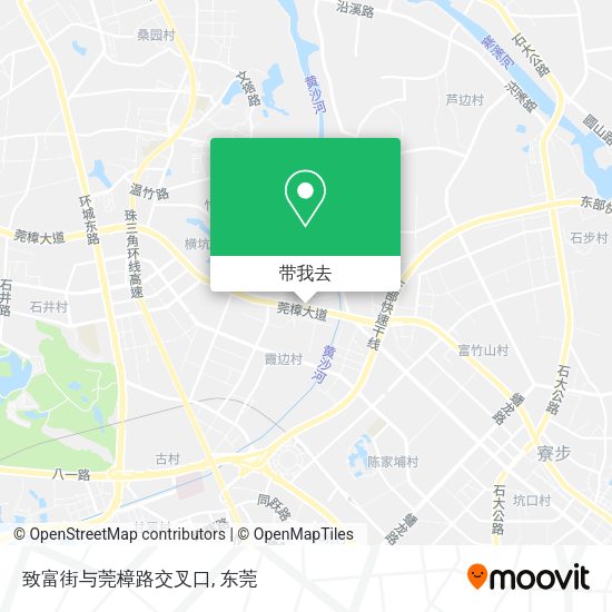 致富街与莞樟路交叉口地图