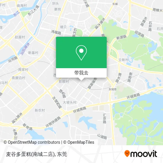 麦谷多蛋糕(南城二店)地图