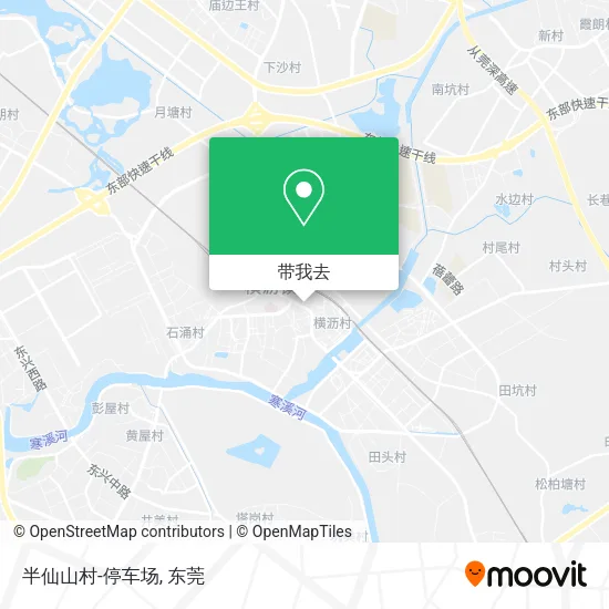 半仙山村-停车场地图