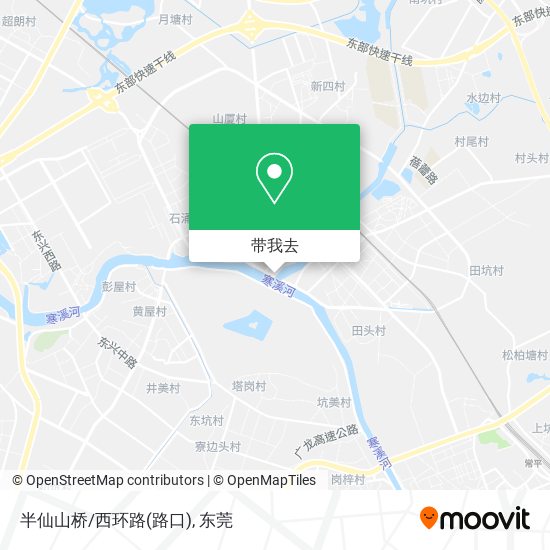 半仙山桥/西环路(路口)地图