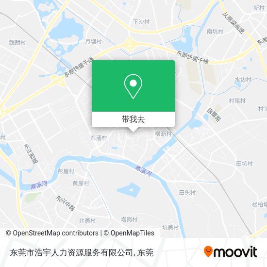 东莞市浩宇人力资源服务有限公司地图