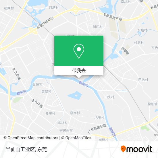 半仙山工业区地图