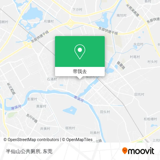 半仙山公共厕所地图