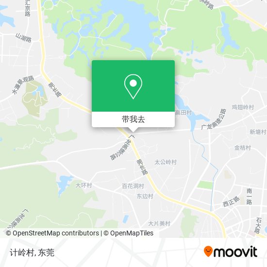 计岭村地图