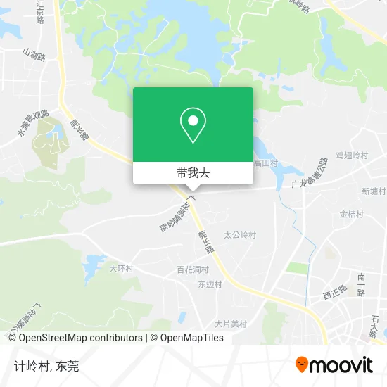 计岭村地图