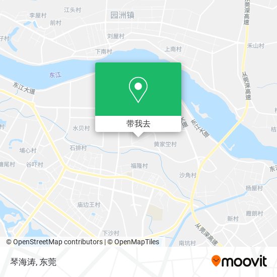 琴海涛地图