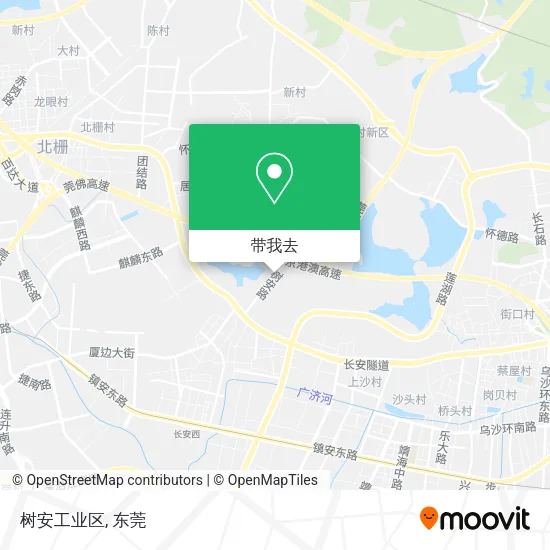 树安工业区地图