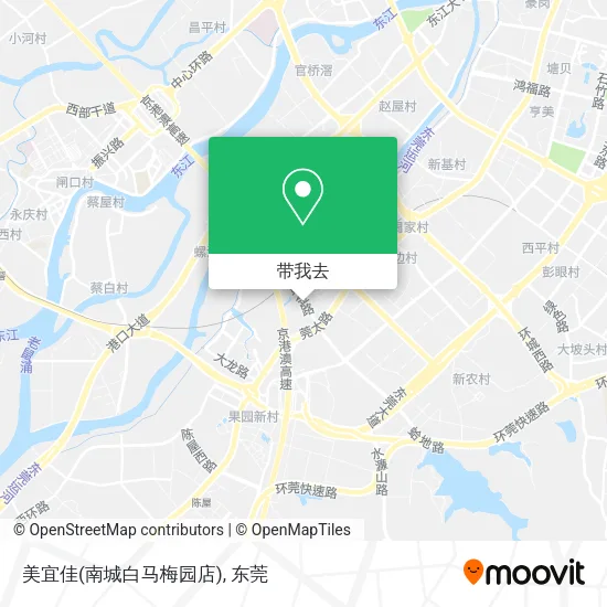 美宜佳(南城白马梅园店)地图