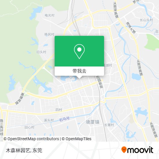 木森林园艺地图