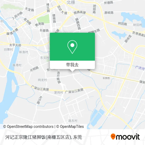 河记正宗隆江猪脚饭(南栅五区店)地图