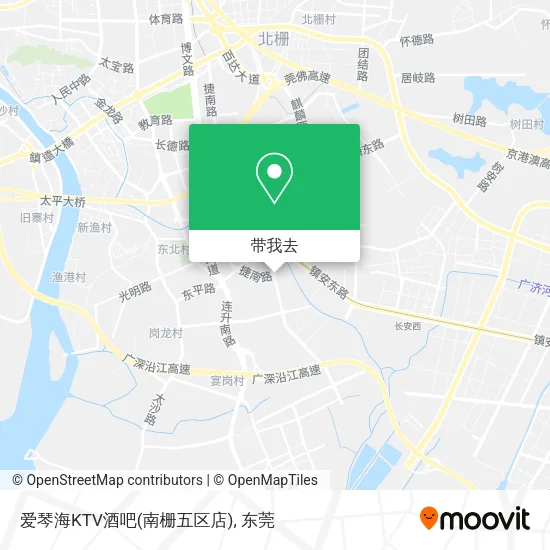 爱琴海KTV酒吧(南栅五区店)地图