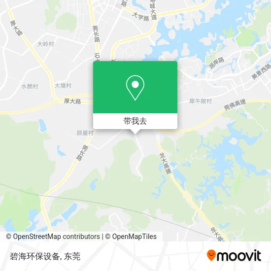 碧海环保设备地图