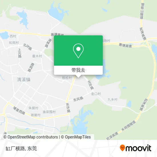 缸厂横路地图