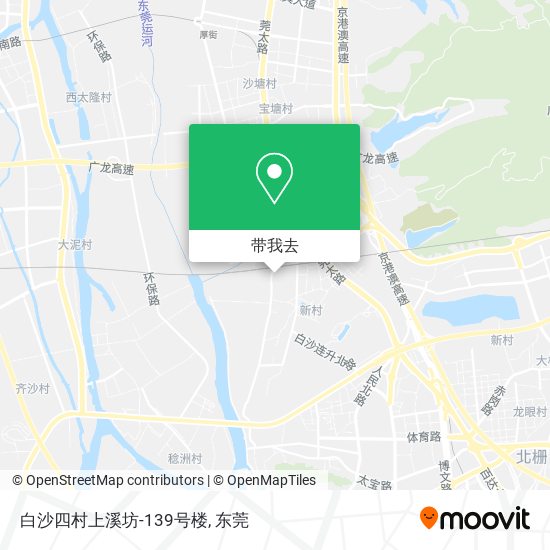 白沙四村上溪坊-139号楼地图