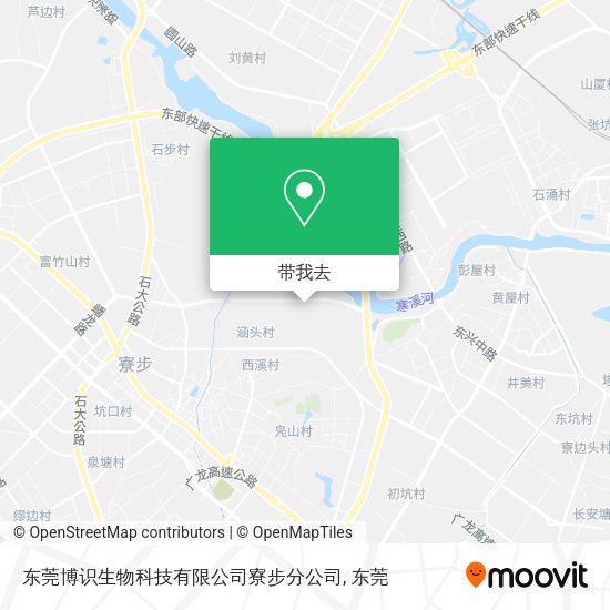 东莞博识生物科技有限公司寮步分公司地图