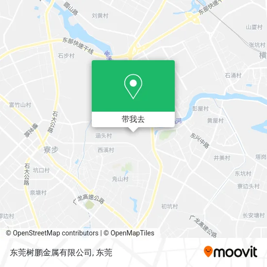 东莞树鹏金属有限公司地图