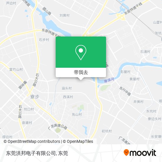 东莞洪邦电子有限公司地图