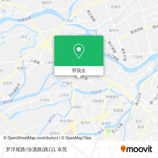罗浮尾路/汾溪路(路口)地图