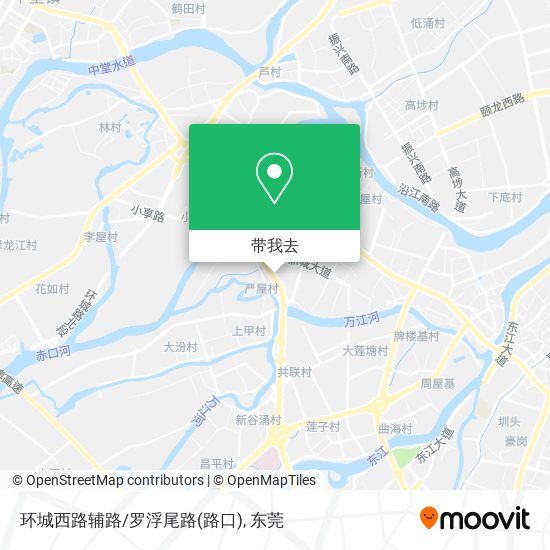 环城西路辅路/罗浮尾路(路口)地图