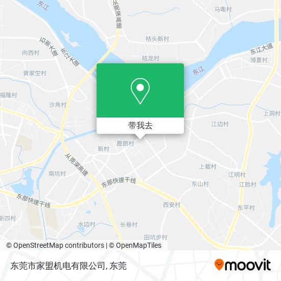 东莞市家盟机电有限公司地图