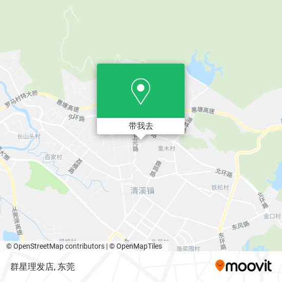 群星理发店地图