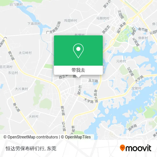 恒达劳保布碎们行地图