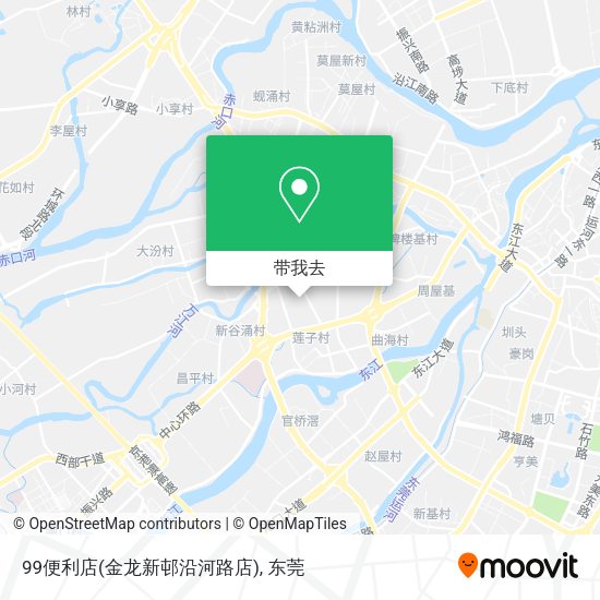 99便利店(金龙新邨沿河路店)地图
