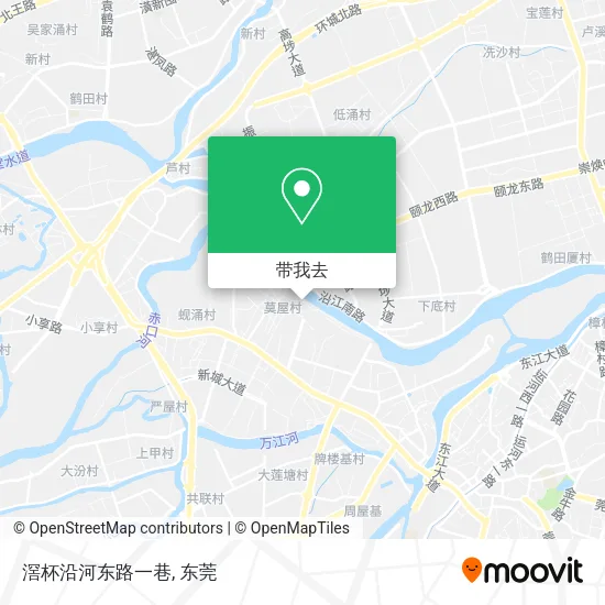 滘杯沿河东路一巷地图