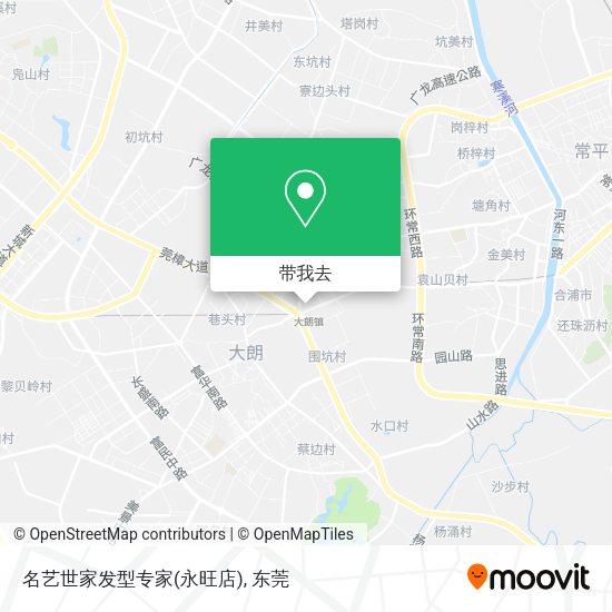名艺世家发型专家(永旺店)地图