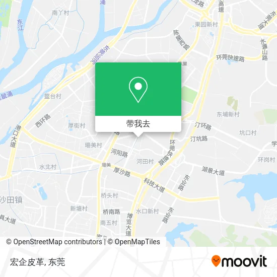 宏企皮革地图