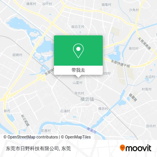 东莞市日野科技有限公司地图