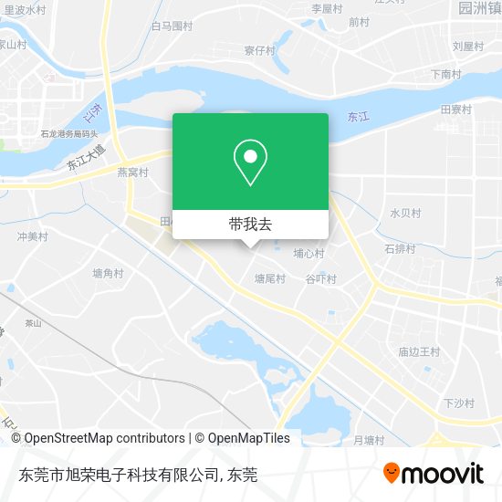 东莞市旭荣电子科技有限公司地图
