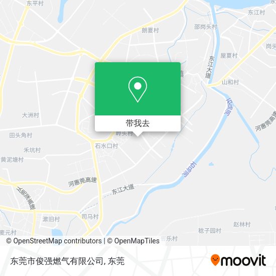 东莞市俊强燃气有限公司地图