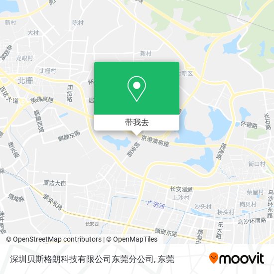 深圳贝斯格朗科技有限公司东莞分公司地图